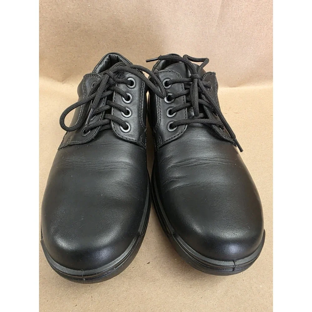 Hotter Burton (US 9 UK 8) STD Men's Formal Shoes Black Leather Lace Up